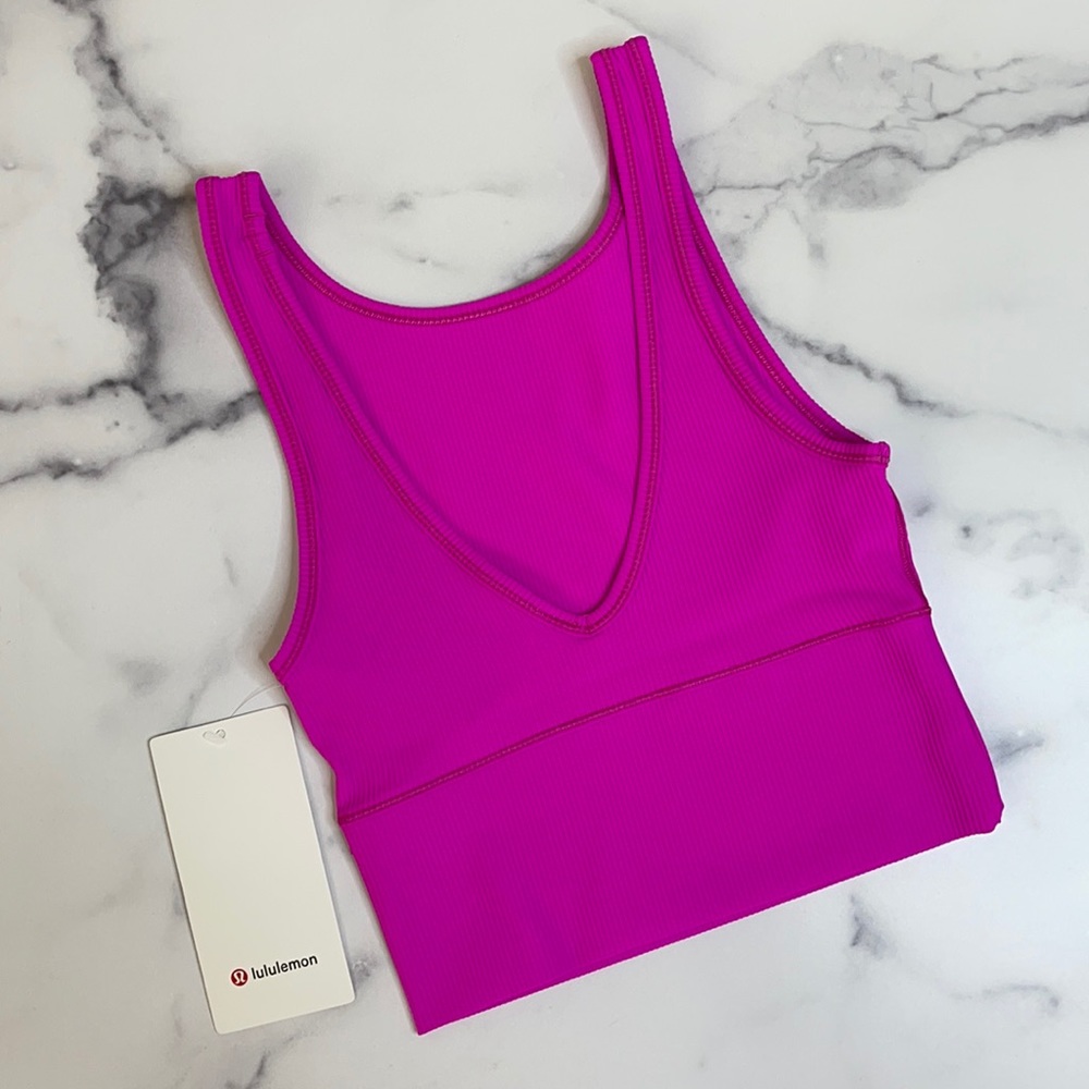 Lululemon Power Pivot Tank *Rib RARE COLOR - Picture 5 of 11